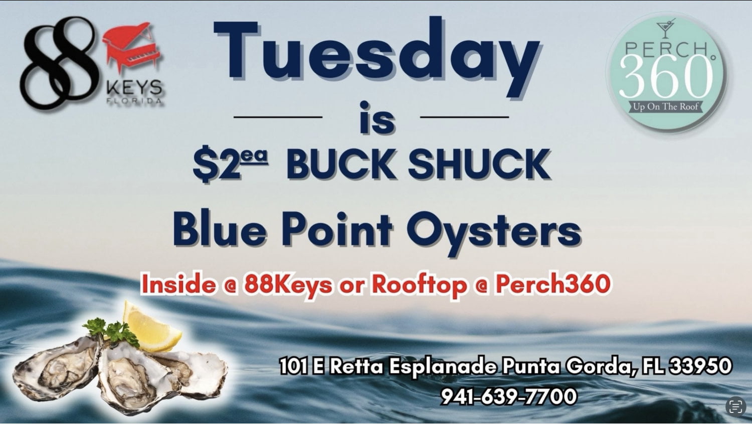 88 Keys Tuesday Buck Shuck